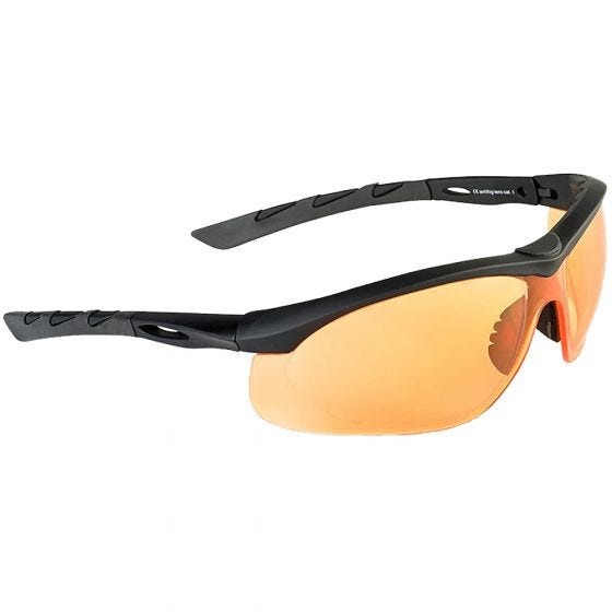 Okulary Taktyczne Swiss Eye Lancer - Orange - Czarne