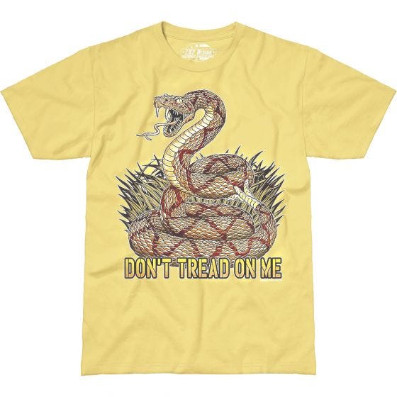 Koszulka T-shirt 7.62 Design Don't Tread On Me Yellow