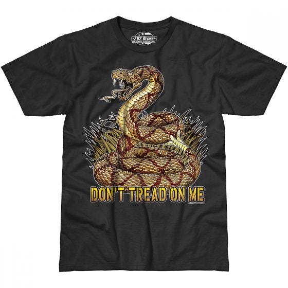 Koszulka T-shirt 7.62 Design Don't Tread On Me Czarna