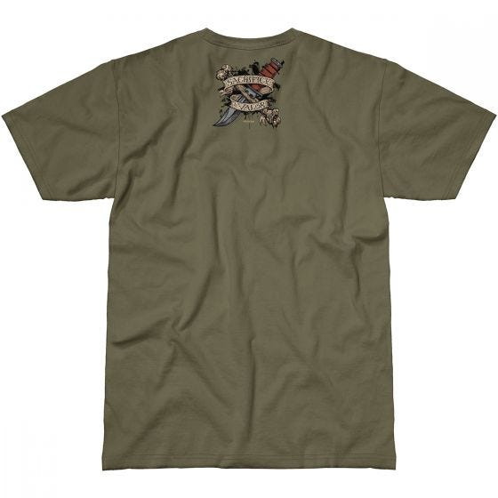 Koszulka T-shirt 7.62 Design Sacrifice & Valor Military Green