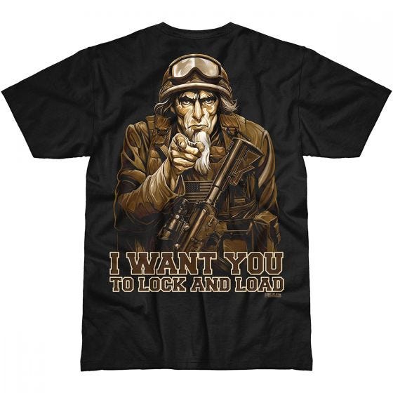 Koszulka T-shirt 7.62 Design Sam The Grunt Czarna