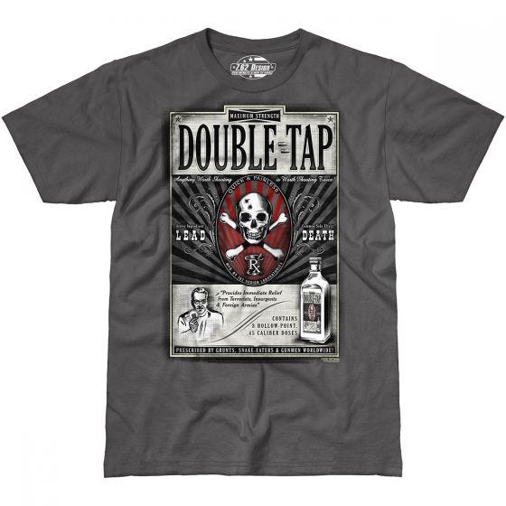 Koszulka T-shirt 7.62 Design Double Tap Charcoal
