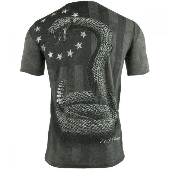 Koszulka T-shirt 7.62 Design Liberty or Death Charcoal