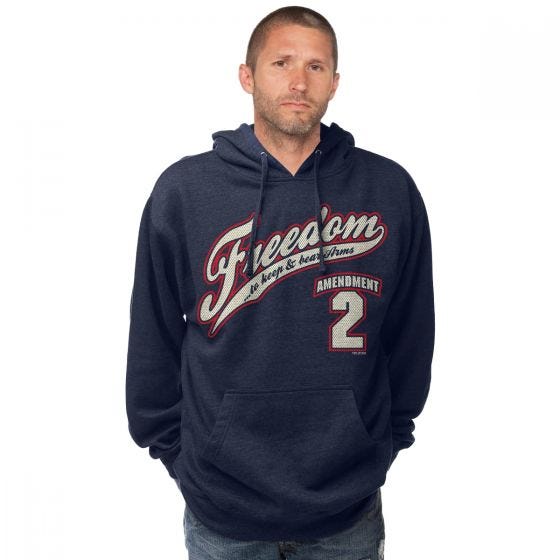 Bluza 7.62 Design 2nd Amendment Freedom Navy Heather