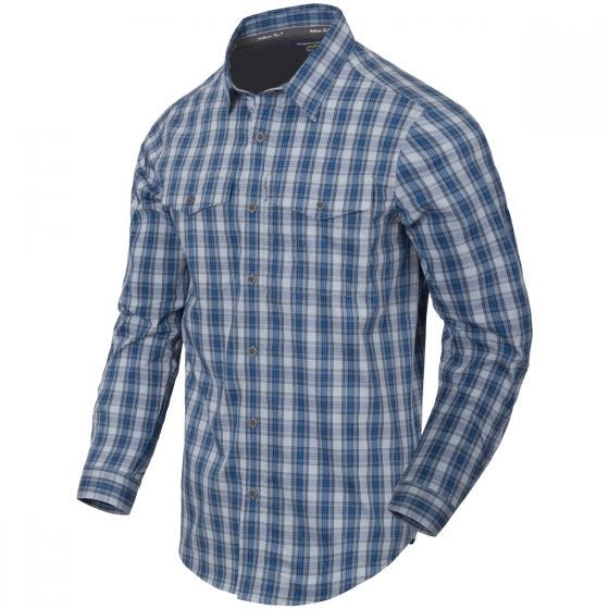 Koszula w Kratkę Helikon Covert Concealed Carry Ozark Blue Plaid