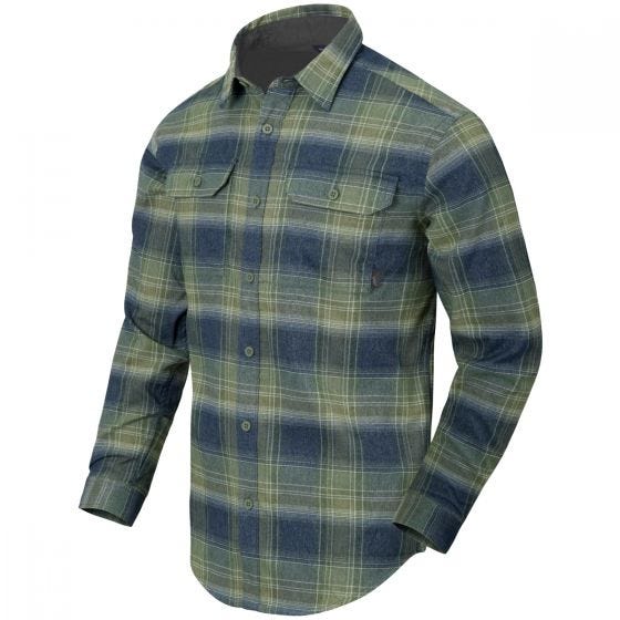 Koszula w Kratę Helikon GreyMan Blast Blue Plaid