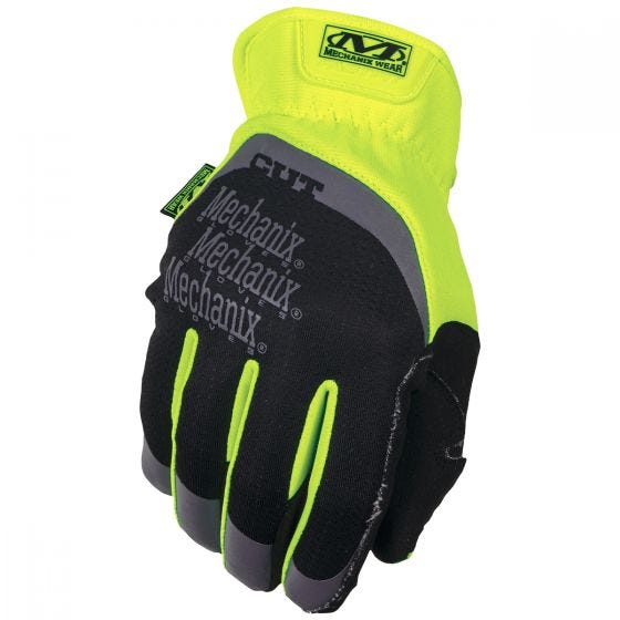 Rękawice Taktyczne Mechanix Wear Fastfit Hi-Viz E5 Fluorescent Yellow