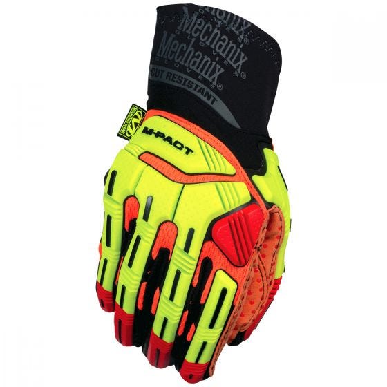 Rękawice Taktyczne Mechanix Wear M-Pact XPLOR D4 Fluorescent Yellow