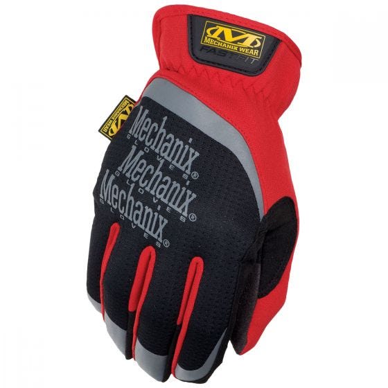 Rękawice Mechanix Wear FastFit Czerwone