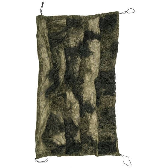 Siatka Maskująca Mil-Tec Ghillie Anti-Fire Basic 140x100cm Woodland