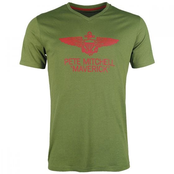 Koszulka T-shirt Mil-Tec Maverick Olive Drab