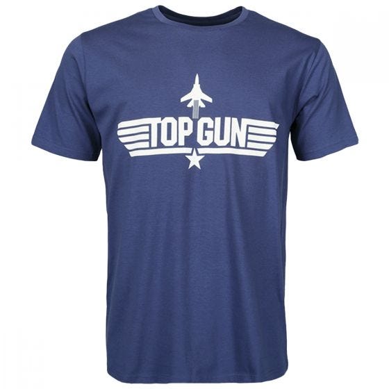 Koszulka T-shirt Mil-Tec Top Gun Dark Blue