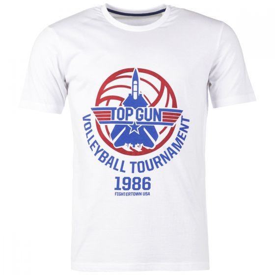Koszulka T-shirt Mil-Tec Top Gun Biała