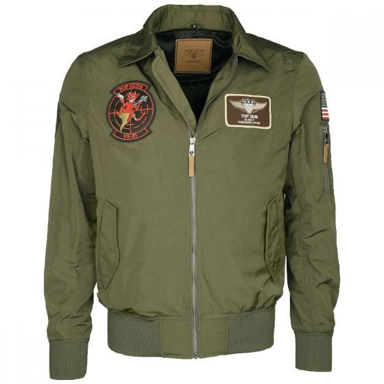 Kurtka Lotnicza Mil-Tec Top Gun Hornet Olive Drab
