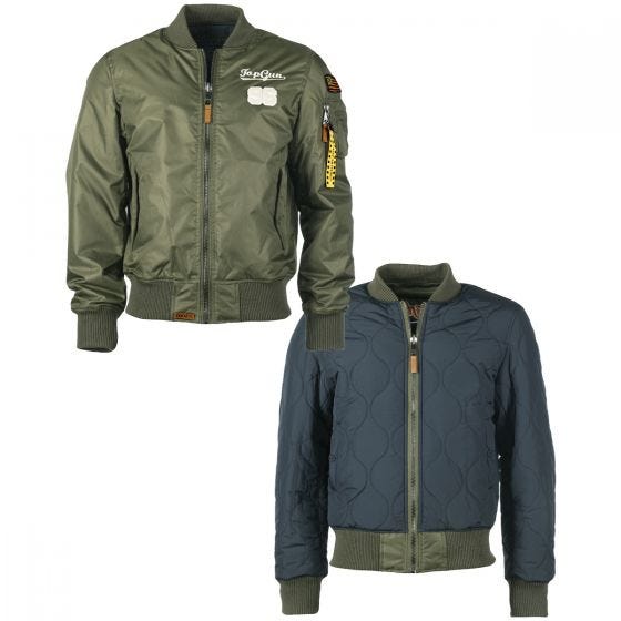 Kurtka Lotnicza Mil-Tec Top Gun Tomcat Olive Drab