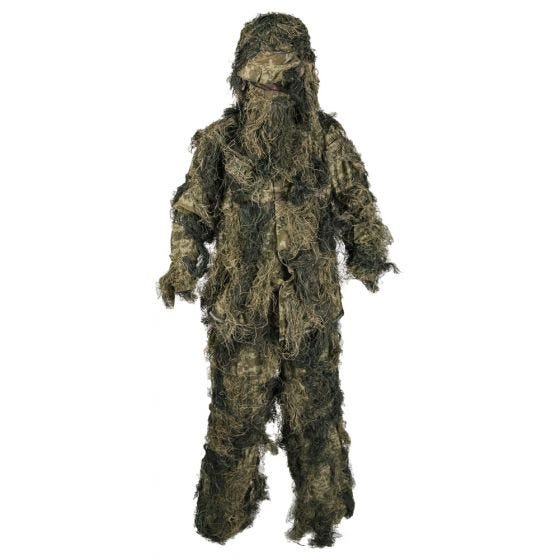 Strój Maskujący Mil-Tec Ghillie Anti-Fire Basic Woodland