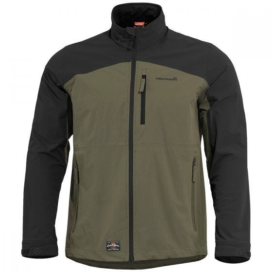 Kurtka Pentagon Elite Light Softshell RAL 7013 / Czarna