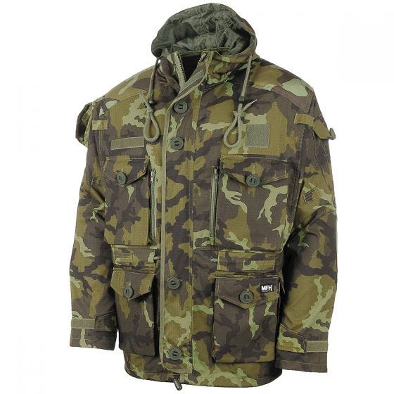 Kurtka Parka MFH Commando Jacket Smock Czech Woodland