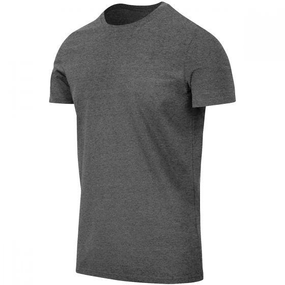 Koszulka T-Shirt Helikon Slim Melange Black-Grey