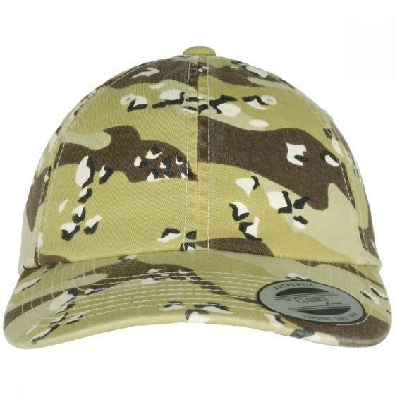 Czapka YP Low Profile Camo Washed 6-Desert