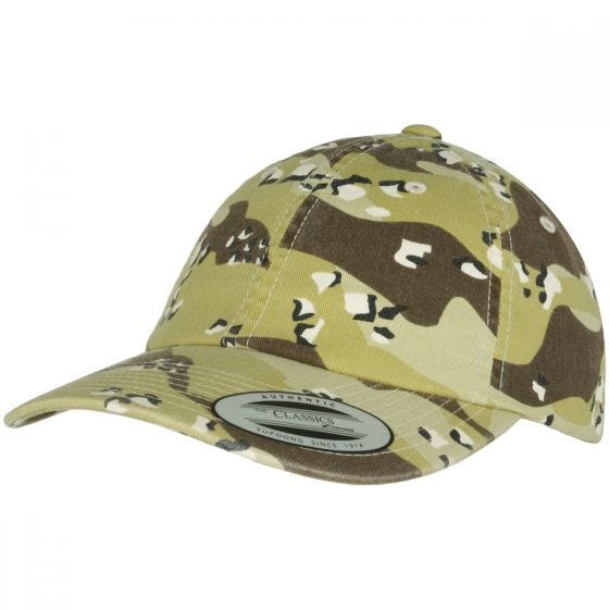 Czapka YP Low Profile Camo Washed 6-Desert