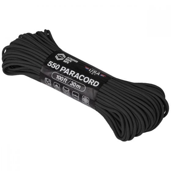 Linka Atwood Rope 100ft 550 Czarna