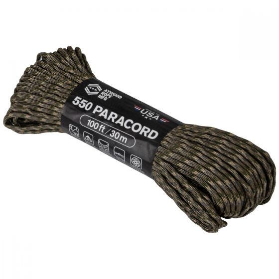 Linka Atwood Rope 100ft 550 MultiCam