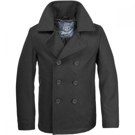 Płaszcz Brandit Pea Coat Czarny