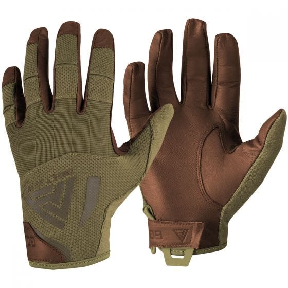 Rękawice Taktyczne Direct Action Hard Gloves Leather Coyote