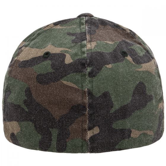 Czapka Flexfit Garment Washed Camo Woodland