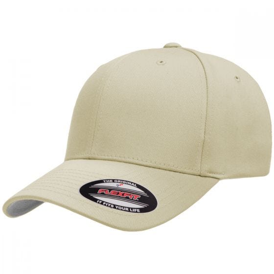 Czapka Flexfit Wooly Combed Khaki