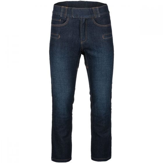 Spodnie Helikon Greyman Tactical Jeans Slim Denim Mid Dark Blue