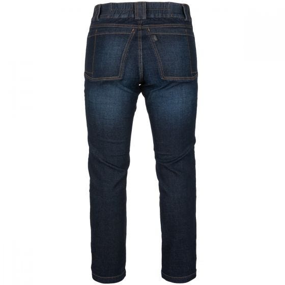 Spodnie Helikon Greyman Tactical Jeans Slim Denim Mid Dark Blue