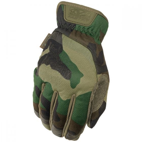 Rękawice Taktyczne Mechanix Wear FastFit Woodland