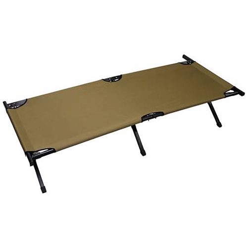 Łóżko Polowe MFH US Type 190x66cm Składane Coyote