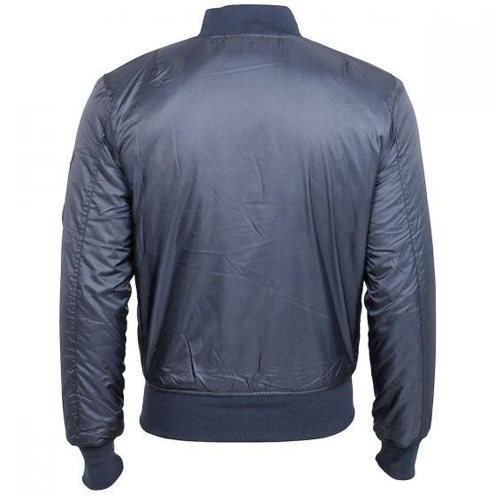 Kurtka Flek Surplus Basic Bomber Navy