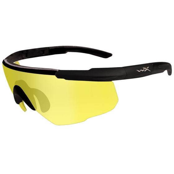 Okulary Taktyczne Wiley X Saber Advanced - Yellow - Czarne