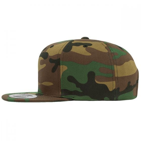 Czapka z Prostym Daszkiem YP Camo Classic Woodland