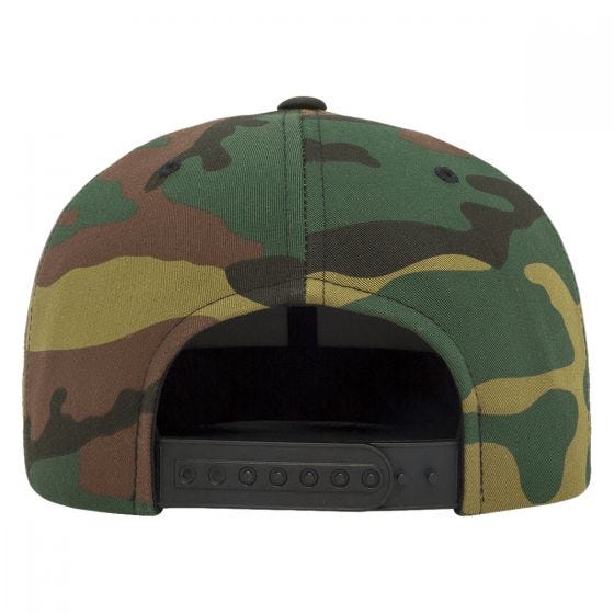 Czapka z Prostym Daszkiem YP Camo Classic Woodland