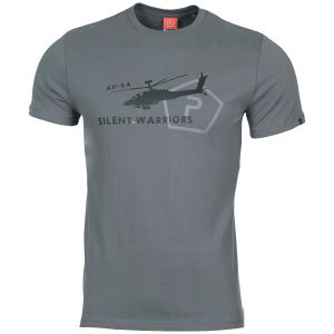 Koszulka T-shirt Pentagon Ageron Helicopter Wolf Grey