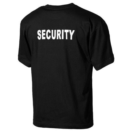 Koszulka T-shirt MFH Security - Czarna