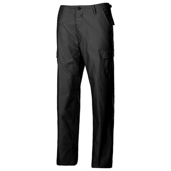 Spodnie MFH US BDU Reinforced - Czarne