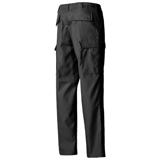 Spodnie MFH US BDU Reinforced - Czarne