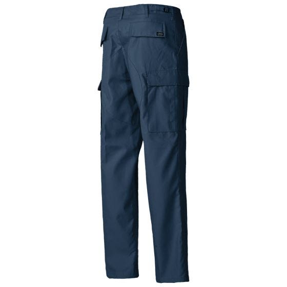 Spodnie MFH US BDU Reinforced - Niebieskie