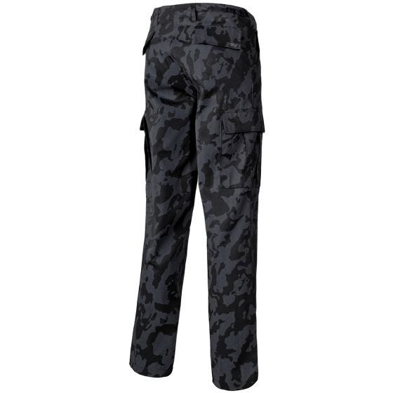Spodnie MFH US BDU Combat - Night Camo