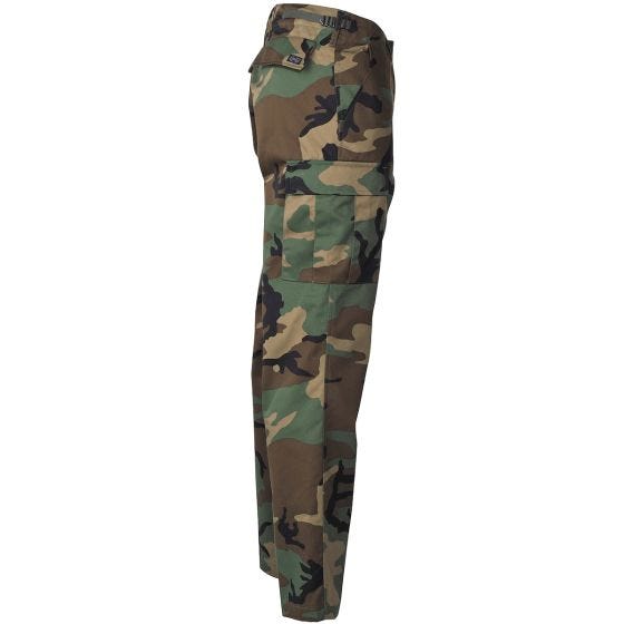 Spodnie MFH US BDU Combat - Woodland