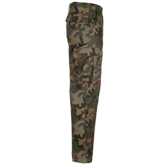 Spodnie MFH US BDU Combat - Polish Woodland