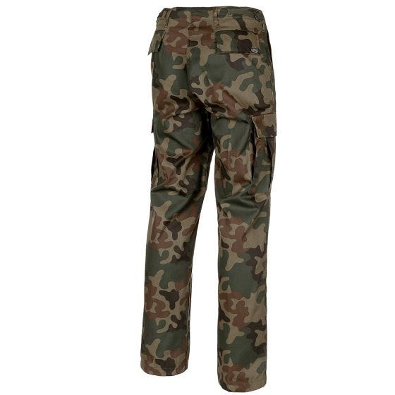 Spodnie MFH US BDU Combat - Polish Woodland