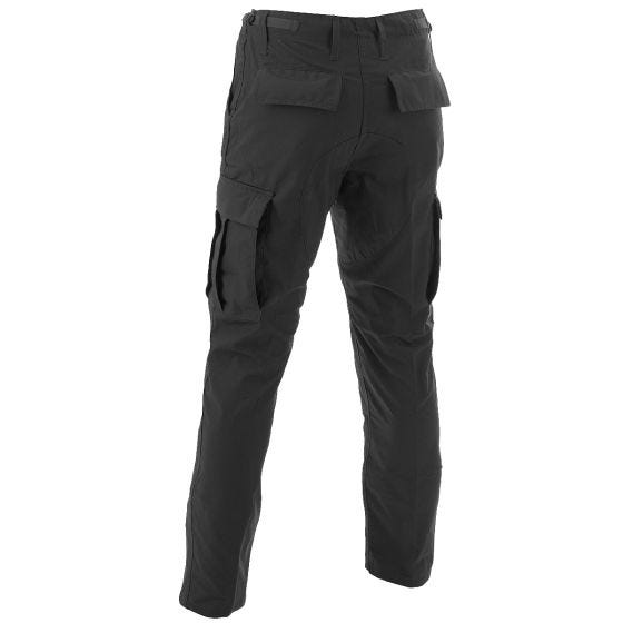 Spodnie MFH BDU Combat Ripstop Czarne