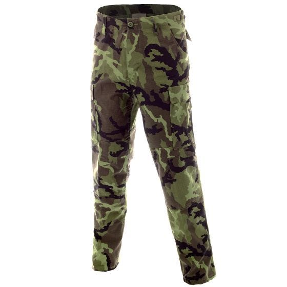 Spodnie MFH BDU Combat Ripstop Czech Woodland